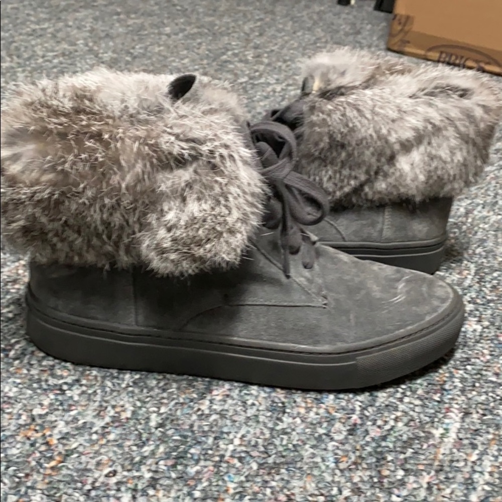 Vince High Top with Fur